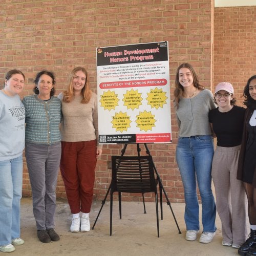 Human Development Honors Program recruitment event